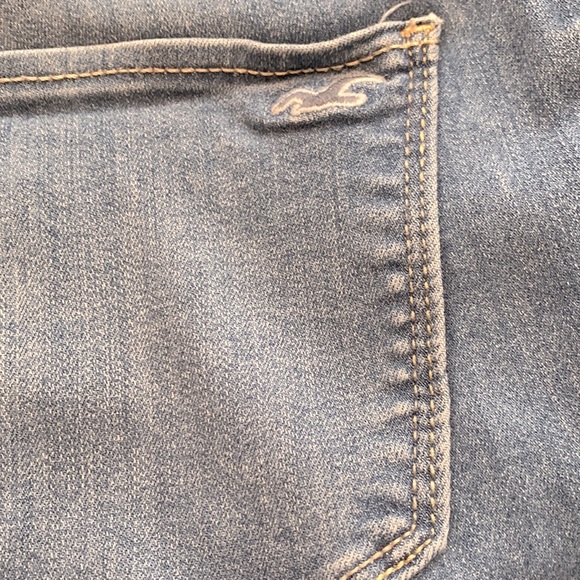 Hollister High-Rise Jean Legging Skinny Blue Jeans Size 7 - Picture 7 of 10